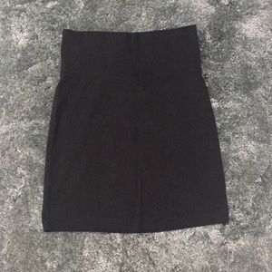 Charlotte Russe Black Pencil Skirt